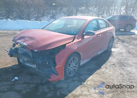 2022 Kia Forte Gt-Line из США, поврежденный, VIN 3KPF54AD1NE431353